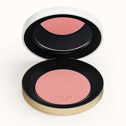 Phấn Má Hồng Hermès Silky Blushes - 37 Rose Poivré Màu Hồng Cam 6g
