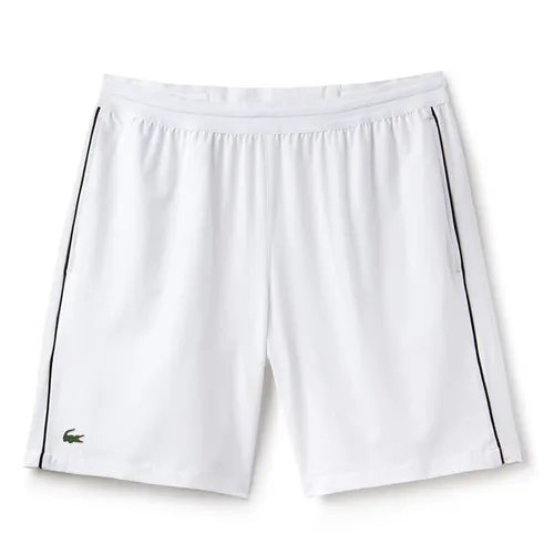 Thời trang - Quần Shorts Lacoste Men's SPORT Novak Djokovic Stretch Technical Shorts Màu Trắng Size M - Vua Hàng Hiệu