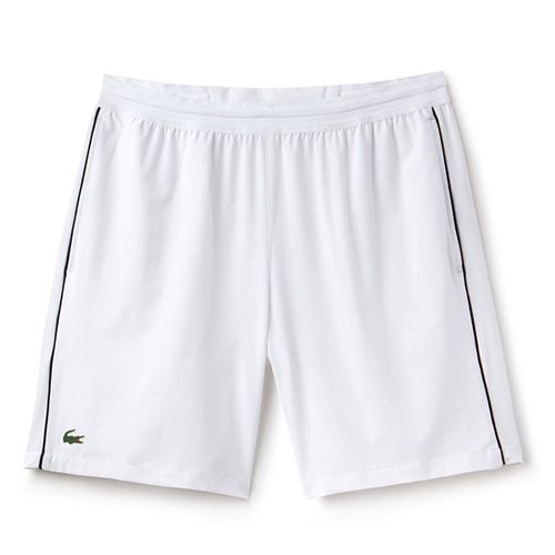 Quần Shorts Lacoste Men's SPORT Novak Djokovic Stretch Technical Shorts Màu Trắng Size XL-4