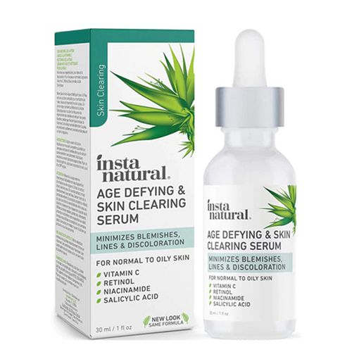 Serum Trẻ Hóa Da InstaNatural Age-Defying & Skin Clearing Serum 30ml