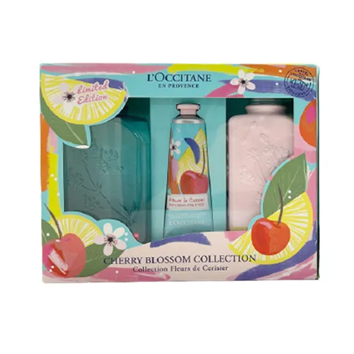 Set Dưỡng Da L'Occitane Cherry Blossom Collection 3 Món - Mỹ phẩm - Vua Hàng Hiệu