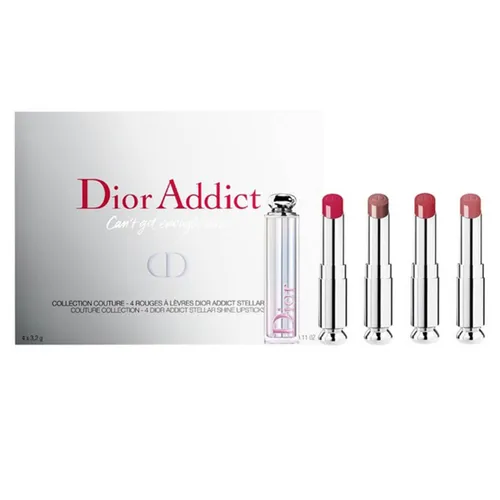 Set Son Dior Addict Can’t Get Enough Shine 4 Màu, Kèm Túi