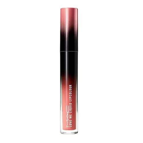 Son MAC 482 Tres Blase Màu Hồng Đào Love Me Liquid Lip Colour