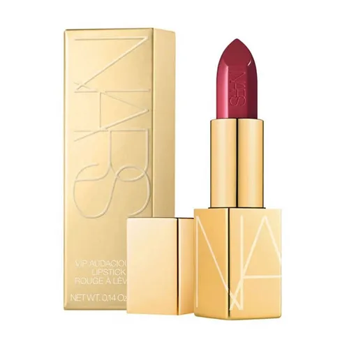 Son Nars Vỏ Vàng Vip Audacious Lipstick Limited Audrey Đỏ Rượu