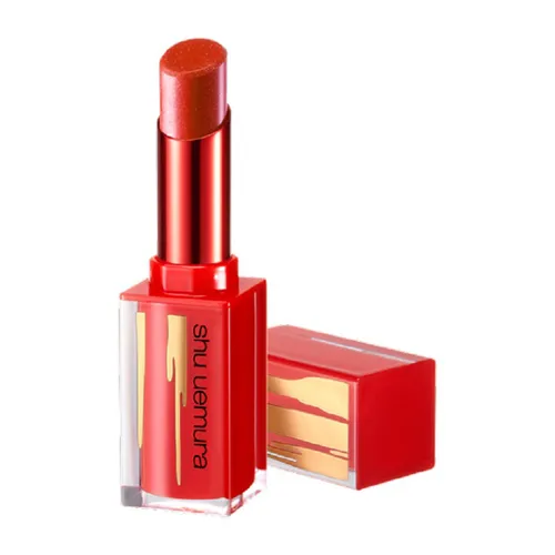 Son Môi - Son Shu Uemura Rouge Unlimited Central MET CR 355 Màu Hồng San Hô - Vua Hàng Hiệu