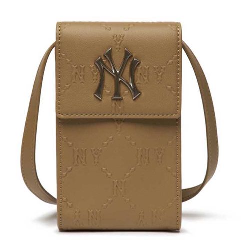 Túi MLB Monogram Diamond Embo Cell Phone Cross Bag New York Yankees 3ACRH041N-50BGD