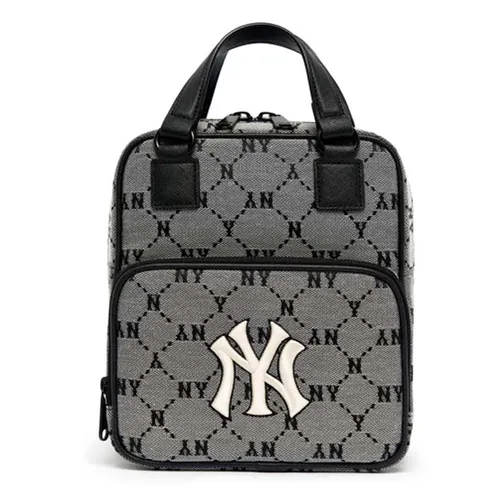 Túi MLB Monogram Diamond Jacquard Mini Backpack New York Yankees 3ABKS031N-50GRS