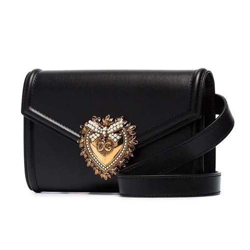Túi Đeo Hông Dolce & Gabbana Devotion Belt Bag Màu Đen