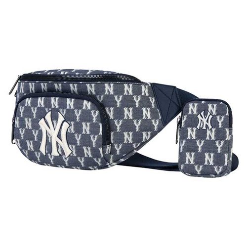Túi Đeo Hông MLB Jacquard Monogram Hip Sack New York Yankees