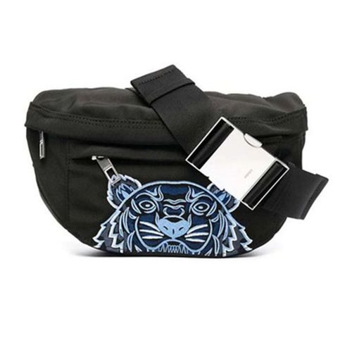 Túi Kenzo Embroidered Tiger Belt Bag Màu Đen Size 20cm-4