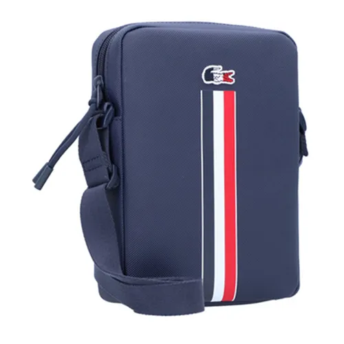 Túi Lacoste Men Camera Bag NH3194OA Peacoat Red White E06 Màu Xanh Navy