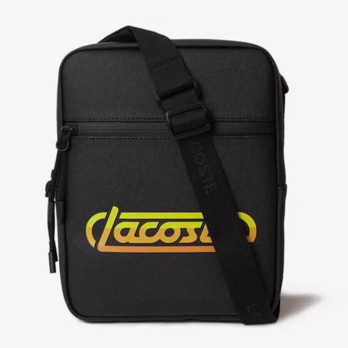 Túi Lacoste Men's L.12.12 Small Vertical Bag Màu Đen