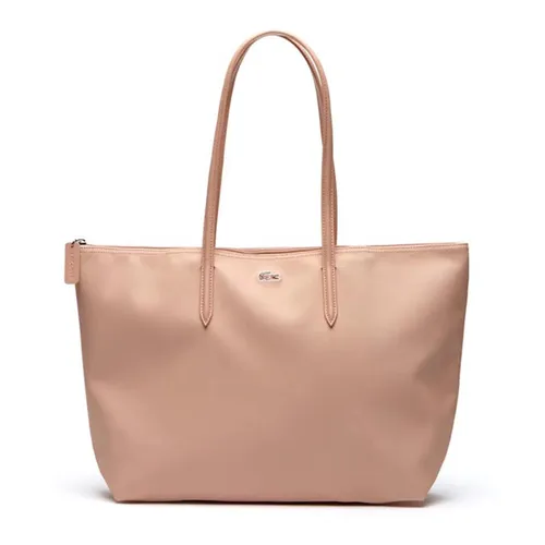 Túi Tote Lacoste Women's L.12.12 Concept Zip Màu Hồng