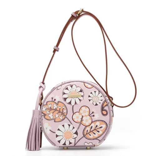 Túi Venuco Trống Tròn Trơn S394 - Tím Camila - P23S394