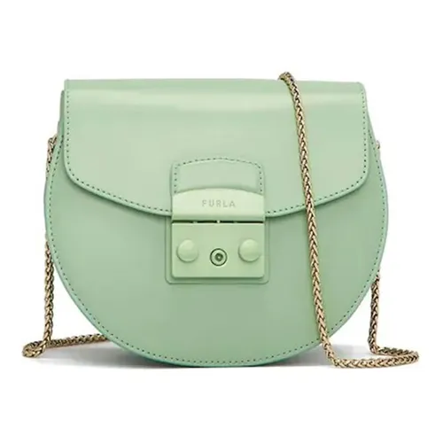 Túi Xách Furla Giada Batj Mini Crossbody Round Metropolis Màu Xanh Lá - Túi xách - Vua Hàng Hiệu