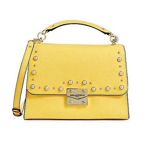 Túi Xách Karl Lagerfeld Corinne Shoulder Bag with Faux Pearls
