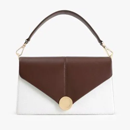 Túi Xách Pedro Post Shoulder Bag 75210103 Multi Màu Nâu Trắng
