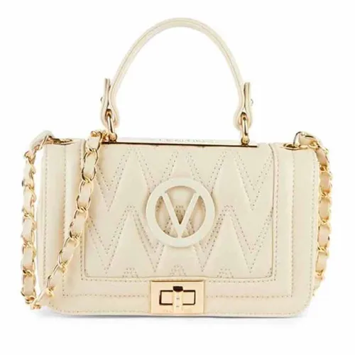 Túi xách Valentino - Túi Xách Valentino Women's Beatriz Quilted Chevron Leather Shoulder Bag Milk In White Màu Trắng - Vua Hàng Hiệu