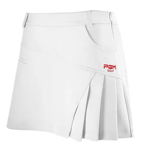 Váy Golf  PGM Ladies Golf Skirt - QZ012 Màu Trắng