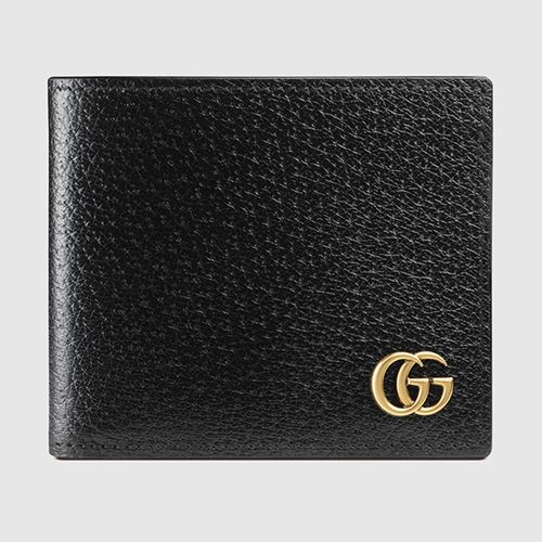 Ví Gucci Marmont Leather Bi-Fold Wallet Màu Đen-3