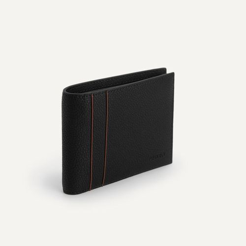 Ví Nam Pedro Textured Leather Bi-Fold Wallet PM4-15940210 Màu Đen-2