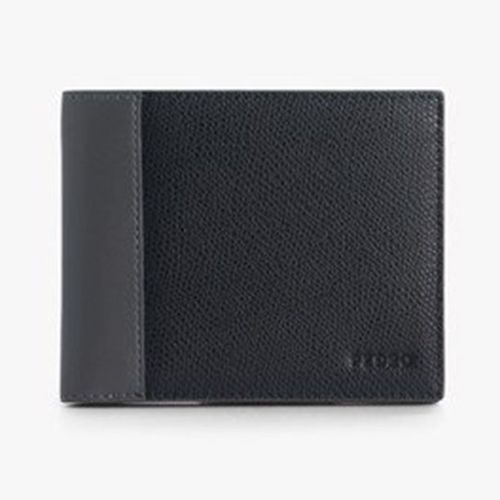 Ví Pedro Textured Leather Bi-Fold Wallet with Flip PM4-16500050 Màu Đen