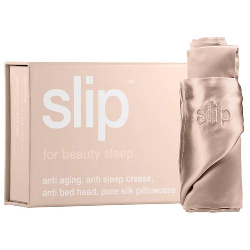Vỏ Gối Lụa Slip Silk Pillowcase - Standard/Queen Màu Nâu Caramel