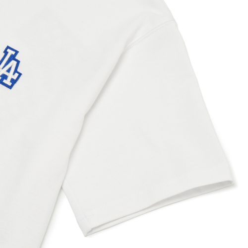 Áo Phông MLB Logo LA Dodgers Tshirt 3ATSM8023-07WHS Màu Trắng Size S-4