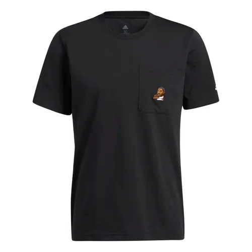 Áo Thun Adidas Dame Avatar Pocket Tee Tshirt Màu Đen - Thời trang - Vua Hàng Hiệu
