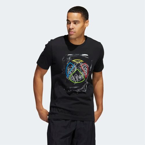 Áo Thun Nam Adidas Donovan Mitchell x Xbox Tee Tshirt Màu Đen Size S-2