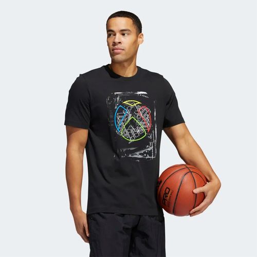 Áo Thun Nam Adidas Donovan Mitchell x Xbox Tee Tshirt Màu Đen Size S-5