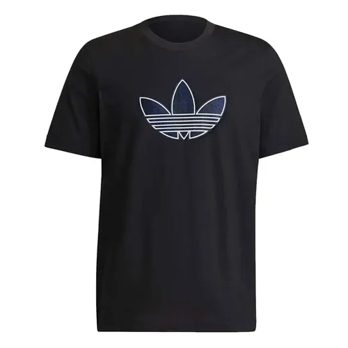 Áo Thun Nam Adidas Sprt Trefoil Snakeskin-Print Tee Tshirt Màu Đen