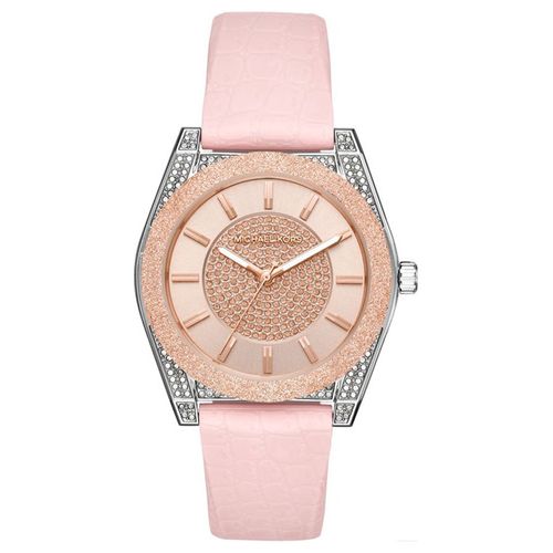 Đồng Hồ Nữ Michael Kors Channing Matte Pink Watch 40mm Màu Hồng