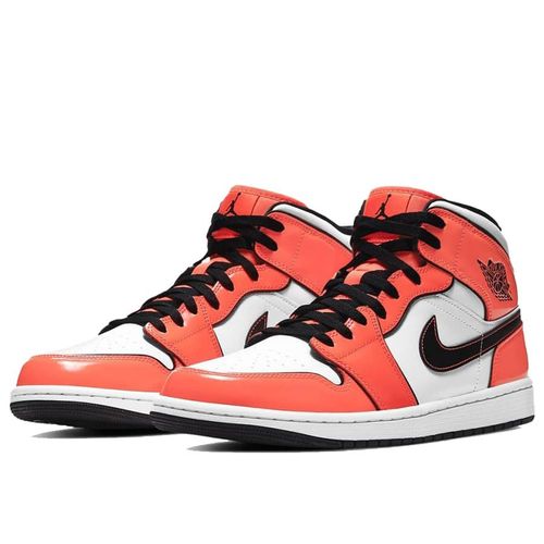 Giày Thể Thao Nike Jordan 1 Mid Turf Orange BQ6931-802 Màu Cam Size 41