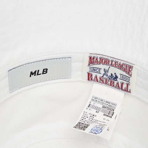 Mũ MLB Gradient Logo Bucket New York Yankees 3AHTS032N-50WHS Màu Trắng-5