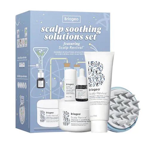 Set Chăm Sóc Tóc Briogeo Scalp Revival Soothing Solutions Value Set For Oily, Itchy + Dry Scalp