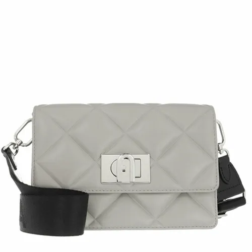 Túi Đeo Chéo Furla 1927 Soft Mini Crossbody Marmo C Nero Màu Xám