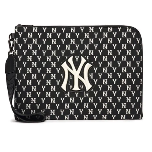 Túi MLB Monogram Digital Device Pouch M New York Yankees 3APOM012N-50BKS Màu Đen