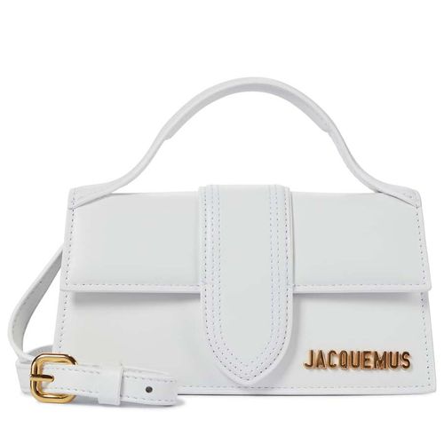 Túi Xách Jacquemus Le Bambino Leather Shoulder Bag Size 17.5 Màu Trắng-1