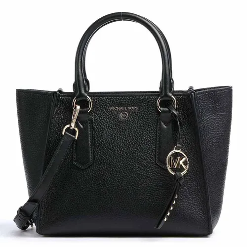 Túi Xách Michael Kors MK Kris Handbag Grained Cow Leather Black Màu Đen