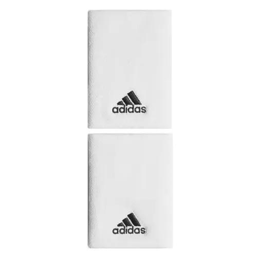 Phụ kiện thể thao Adidas Băng bảo vệ cổ tay - Băng Đeo Cổ Tay Tennis Adidas CF6277 Cỡ Lớn Màu Trắng - Vua Hàng Hiệu