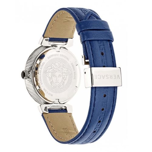 Đồng Hồ Nữ Versace Greca Icons Leather Strap Watch VEZ600121-2