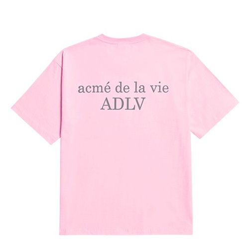 Áo Phông Acmé De La Vie ADLV Basic Short Sleeve T-Shirt 2 Pink Màu Hồng Size 1-2