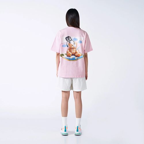 Áo Phông Acmé De La Vie ADLV Teddy Bear Doll Collage Short Sleevet T-Shirt Pink Màu Hồng Size 1-3