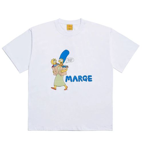 Áo Phông Acmé De La Vie ADLV X SIMPSONS Marge Short Sleeve T-Shirt White Màu Trắng