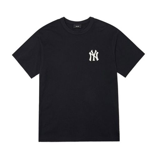 Áo Phông MLB Monogram Back Logo New York Yankees Tshirt 3ATSM2023-50BKS Màu Đen Size S-1