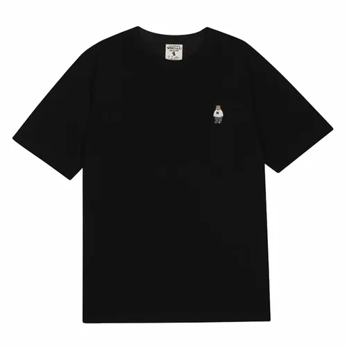 Thời trang WHOAU Đen - Áo Phông WHOAU Steve WHRAC2101U Tshirt Màu Đen - Vua Hàng Hiệu