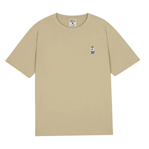 Áo Phông WHOAU Steve WHRAC2101U Tshirt Màu Kem - Thời trang - Vua Hàng Hiệu