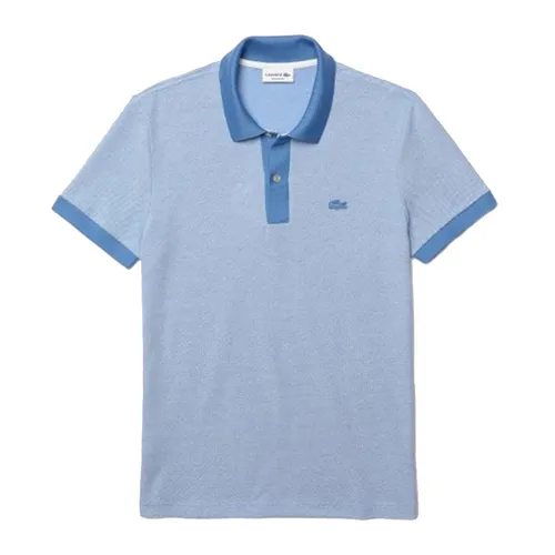 Áo Polo Lacoste PH0059 Regular Fit Màu Xanh Blue Size S