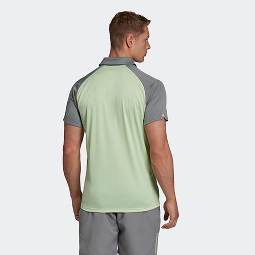 Áo Polo Tennis Adidas Color Block Men Polo Neck Green T-Shirt EC3827 Màu Xanh Xám-1